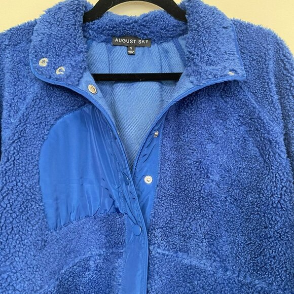 Blue Teddy Jacket - Picture 5 of 6